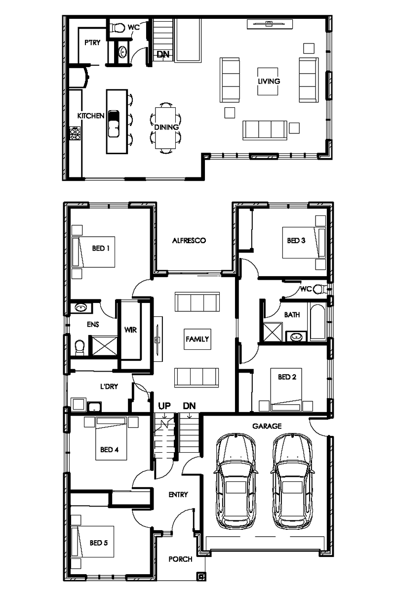 Summit 273 Alt 5 Bed